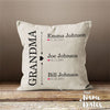 Grandparents Gift Personalized Pillow Case