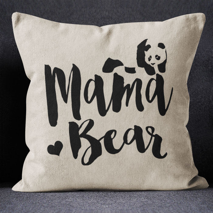 Mama Bear personalized pillow